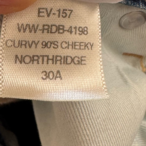 Everlane The Curvy 90’s Cheeky Straight Jean Size 30 (10) Organic Cotton NWOT - Picture 10 of 12